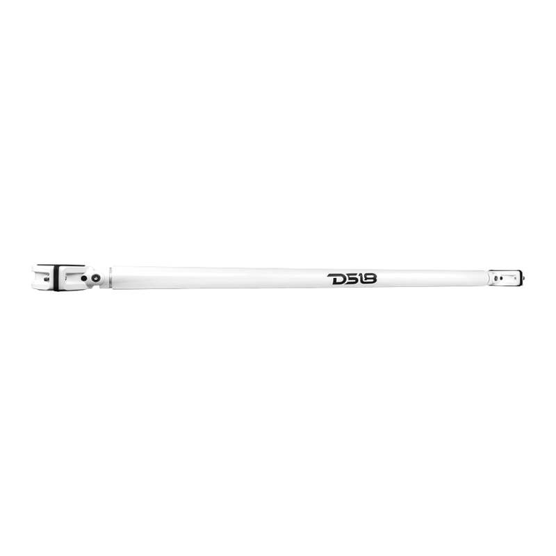DS18 Speaker Mounting Tube For Towers And Pods Jeep JK/JKU White - JK-TUBE/WH for 2007-2018 Jeep Wrangler - detail view