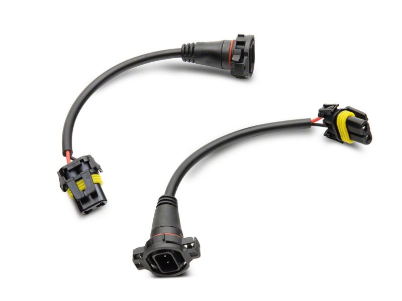Raxiom 07-23 Jeep Wrangler JK &amp; JL 20-23 Jeep Gladiator JT Axial Series LED Fog Lights w/ Halo - J142669