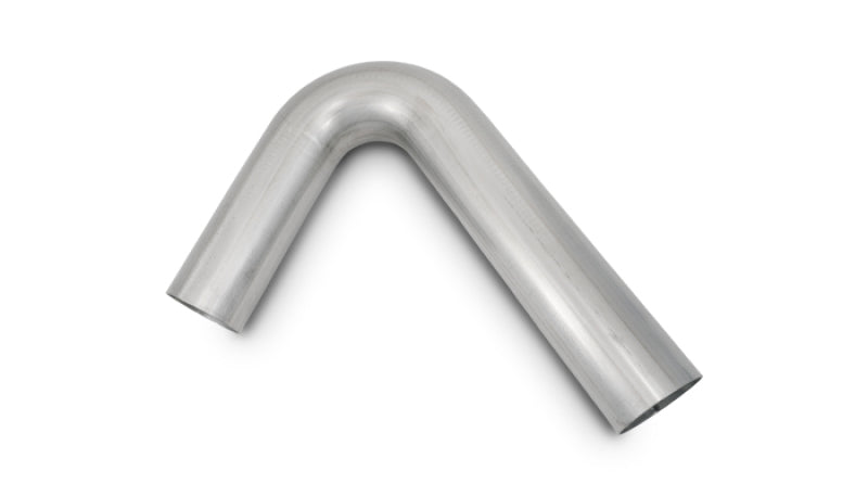 Vibrant 120 Degree Mandrel Bend 1.875in OD x 4in CLR 304 Stainless Steel Tubing - 18624 by Vibrant - front view