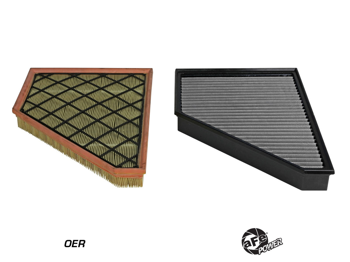 aFe 17-23 GMC Acadia V6 3.6L  / 17-24 Cadillac XT5 V6 3.6L Magnum FLOW Pro DRY S Air Filter - 31-10297