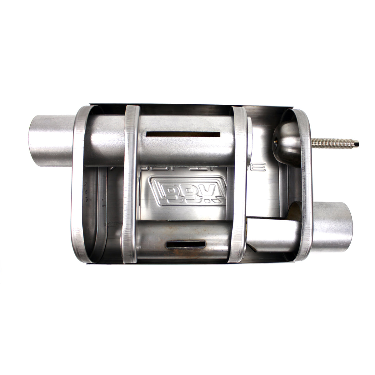 BBK VariTune Adjustable Performance Muffler 2-1/2 Offset/Offset Stainless Steel - 31015