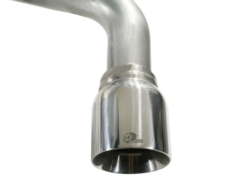 aFe MACHForce XP Exhaust 304SS Cat-Back w/ Polished Tips 12-13 VW Beetle L4 2.0L (t) - 49-36407