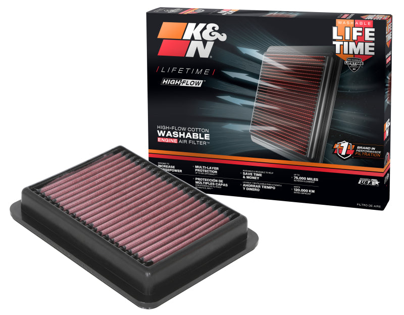 K&N 19-21 Mazda 3 2.0L L4 F/I Replacement Air Filter - 33-3158