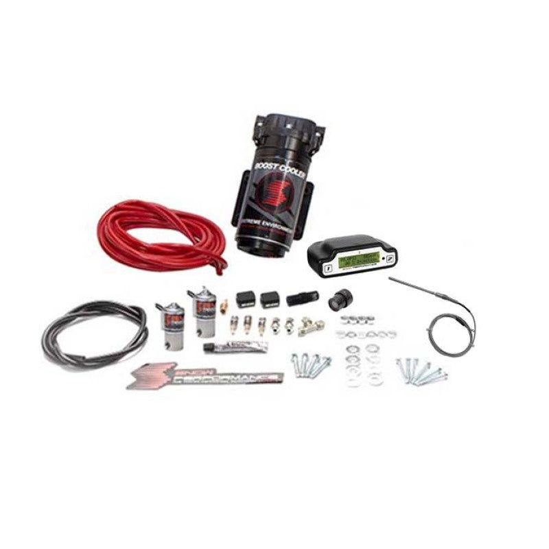 Snow Performance Stg 3 Boost Cooler Water Inj Kit RV Pusher (Hi-Temp Tubing/Quick-Fittings) w/o Tank - SNO-560-T by Snow Perf