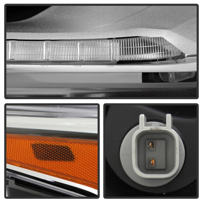 SPYDER 18-21 Chevy Traverse Full LED (Signal / Side Marker Halogen) Headlight - OE Right - 9956270