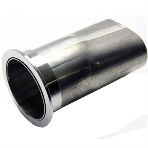 Granatelli 3.0in Round to 3.0in Oval Exhaust Adapter w/V-Band - 313532