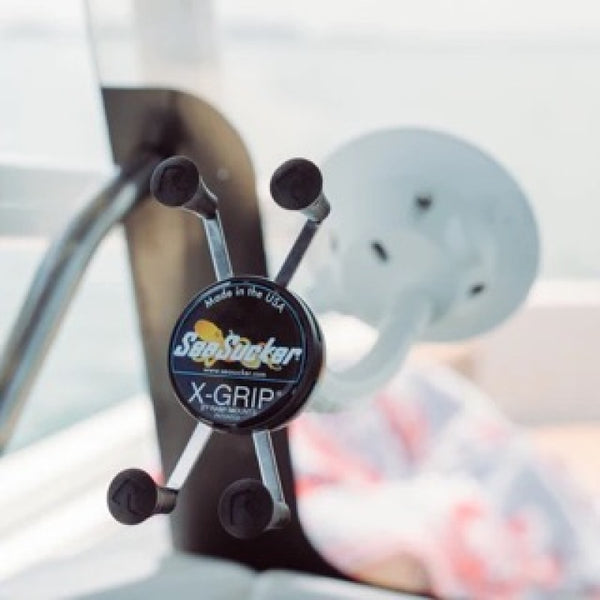 SeaSucker Flex-X Phone Mount - White - EL6013W-6 - front view