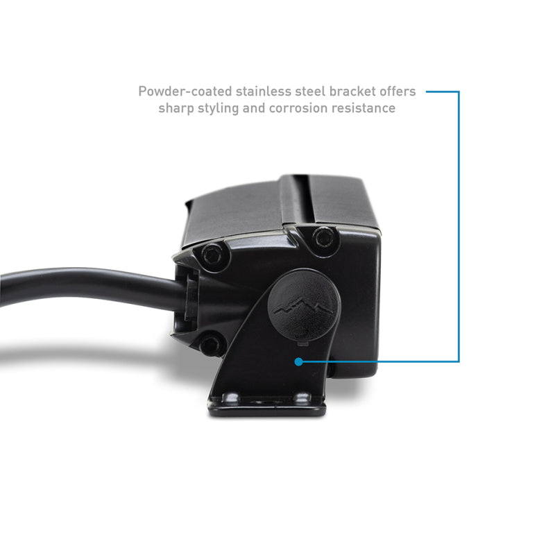 Borne Off-Road Light Bar Single Row Straight 40in - BNLT-LB-SS40