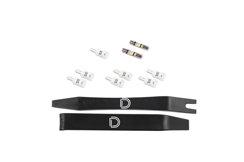 Diode Dynamics 22+ Toyota GR86/Subaru BRZ Interior LED Kit Cool White Stage 1 - DD0587 for 2022-2025 Subaru BRZ - front view