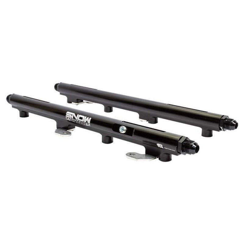 Snow 2005+ Hemi 6.4L Factory Height Injectors Return Style Billet Fuel Rail Kit - SNF-36411 by Snow Performance - front view