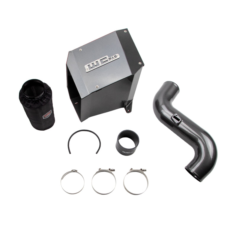Wehrli 07.5-10 GM Duramax LMM 4in Intake Kit - Bengal Silver - WCF100193-BS