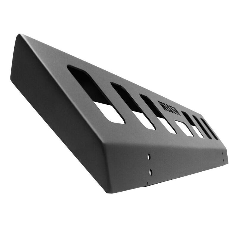 Westin 18-19 Jeep Wrangler JL Front Bumper Skid Plate - Textured Black - 59-80095