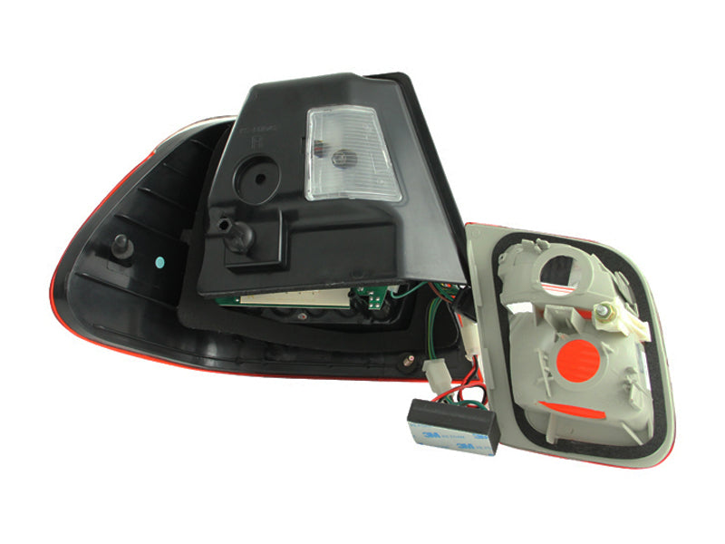 ANZO 2002-2005 4DR BMW 3 Series E46 LED Taillights Red/Smoke - 321123