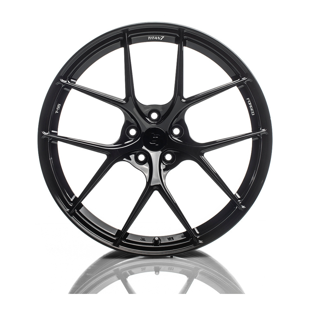 Titan 7 T-S5 Forged Split 5-Spoke Wheel - European & Exotic - Porsche Taycan '19