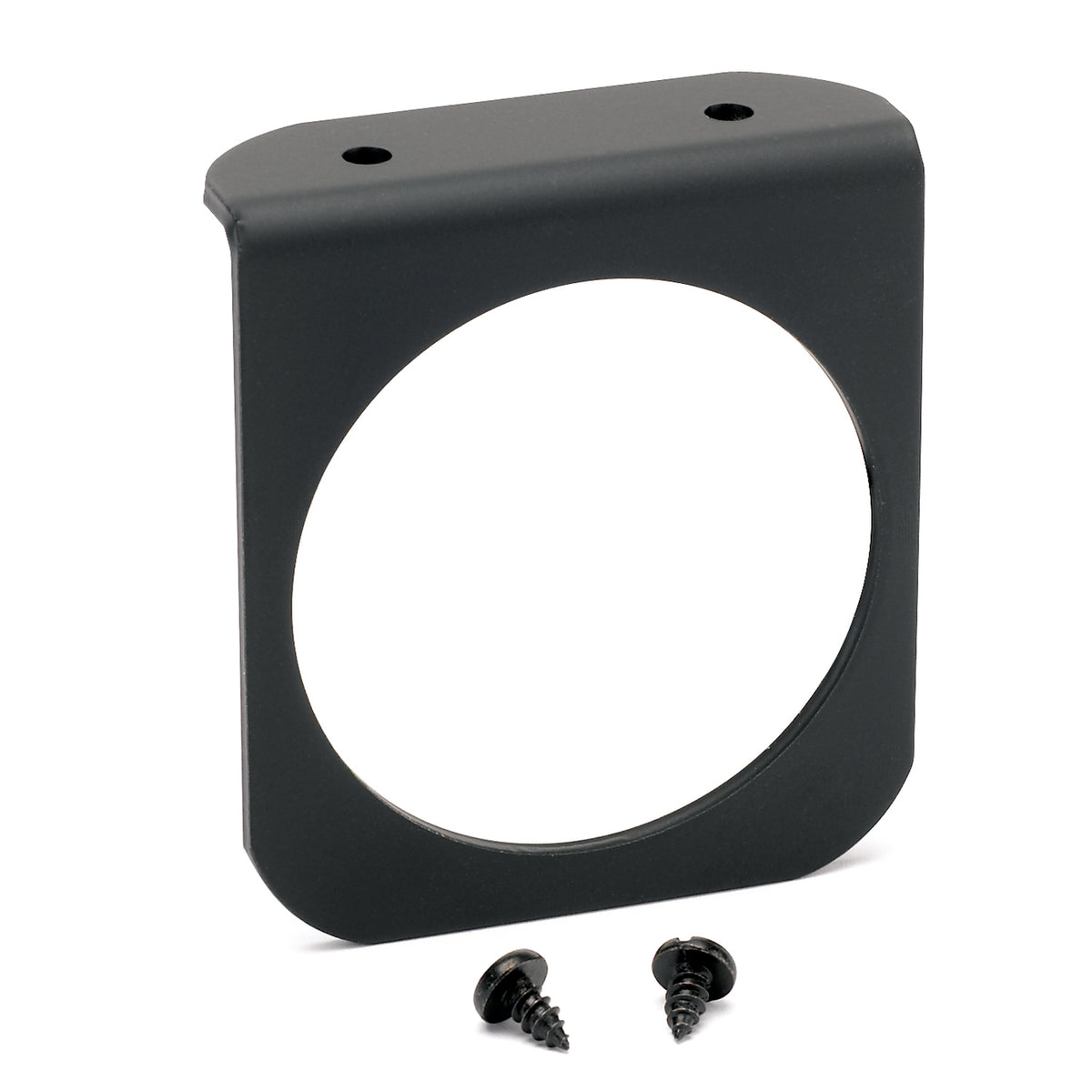Autometer 2-5/8in Black Aluminium Single Gauge Mounting Panel - 3231