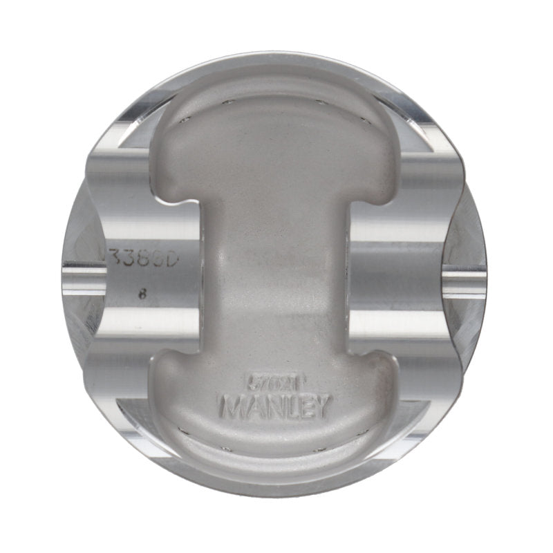 Manley Subaru EJ257 99.75mm +.25mm Bore 8.5:1 Dish Platinum Series Piston Set with Rings - 612202C-4