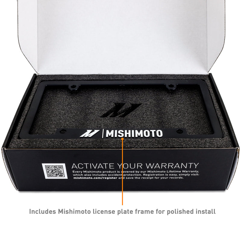 Mishimoto 24+ Ford Mustang 2.3L EcoBoost License Plate Relocation Kit - MMLP-MUS4-24