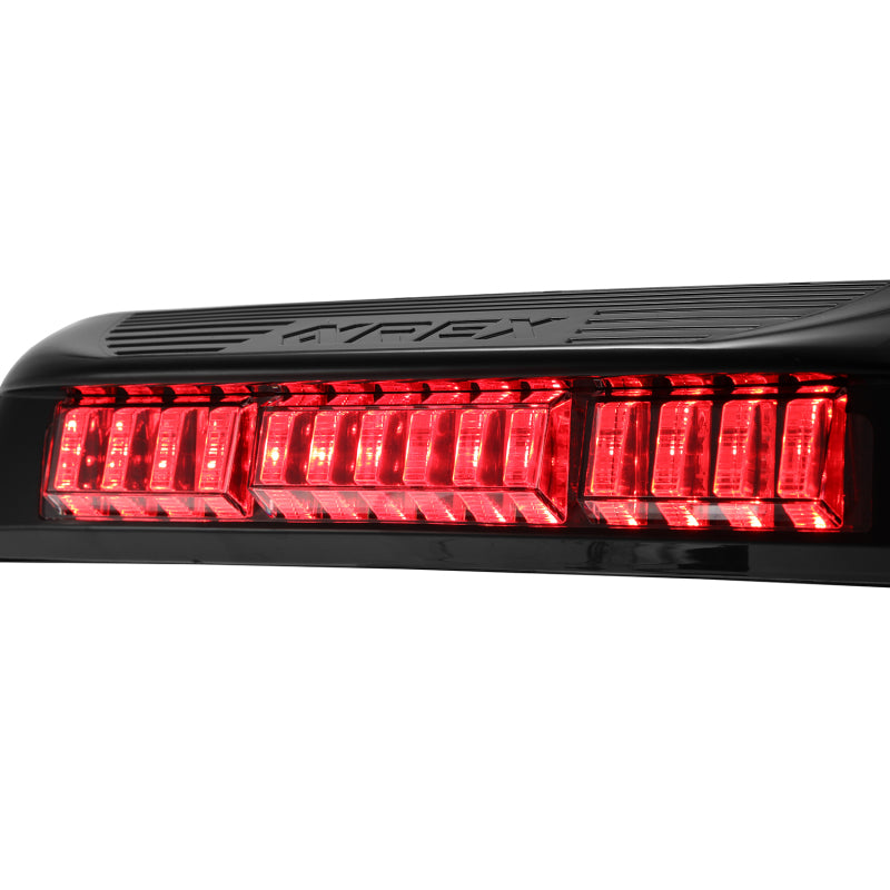 AlphaRex 16-23 Toyota Tacoma LUXX-Series LED 3rd Brake Light Black - 220081