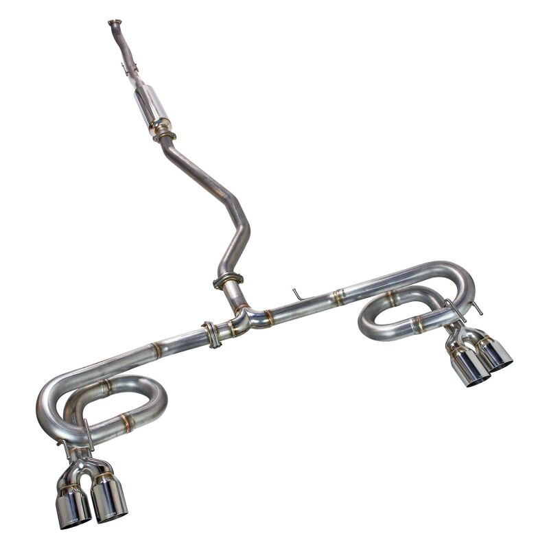 Remark 2022+ Honda Civic Sport Hatchback FL2 (Link Loop) Catback Exhaust Stainless Steel Tip - RK-C4063H-10