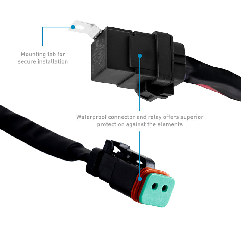 Borne Off-Road 21+ Bronco Light Pods 2pc Ditch 3x3 Spot - BNLT-BR-21-DT2S