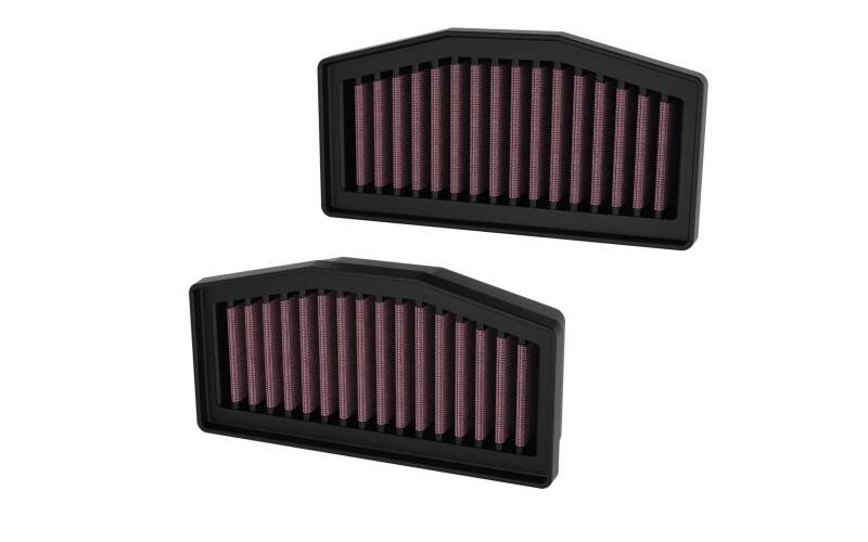 K&N 2024 BMW R1300GS Replacement Air Filter (Set of 2) - BM-1324 for 2024 BMW R1300GS - front view