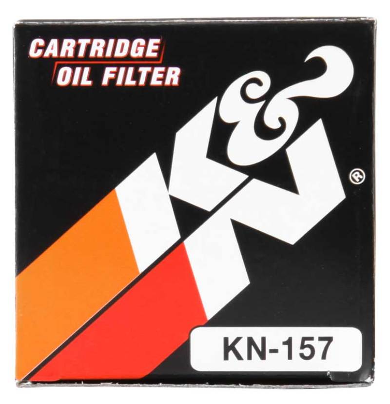 K&N Oil Filter 1.625in OD x 2.063in H for 99-07 KTM 250/400/450/520/525/540/625/660/690 (2nd Filter) - KN-157 for 2000-2007 K