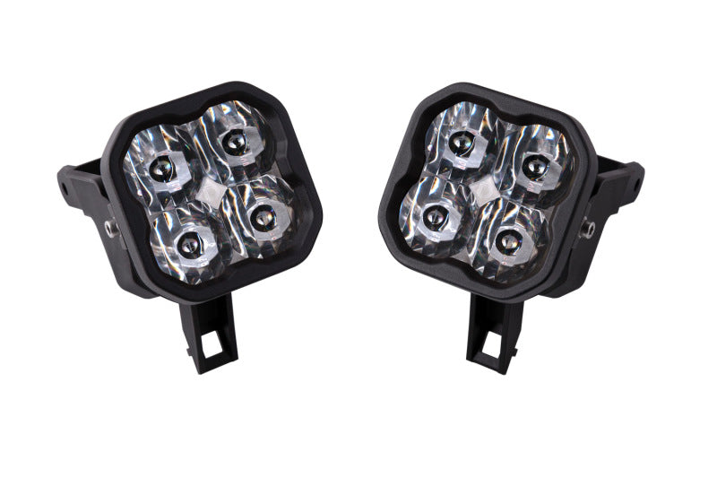 Diode Dynamics SS3 Sport Type SDX Kit ABL - White SAE Fogg - DD7100 for 1999-2010 Ford F 250 - installed view