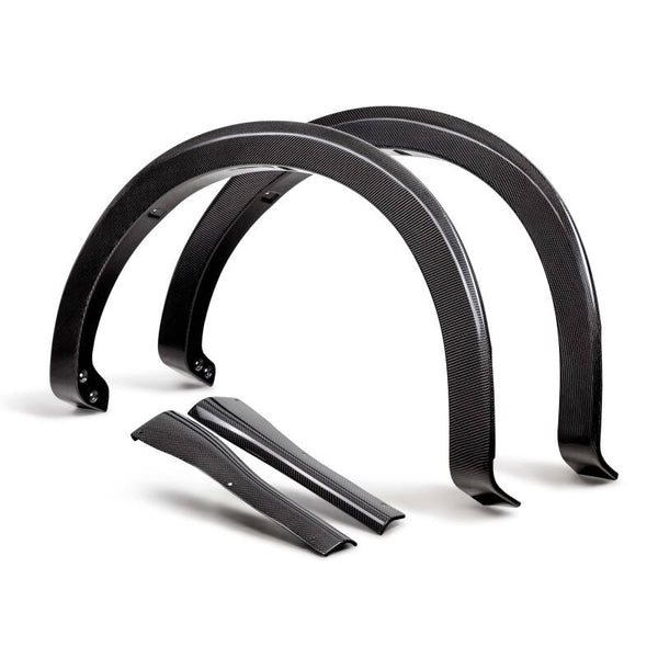 Anderson Composites 21-24 Ford F-150 (Non-Raptor) Type-AO Carbon Fiber Rear Fender Flares - AC-FLR21FDF150-R-AO by Anderson C