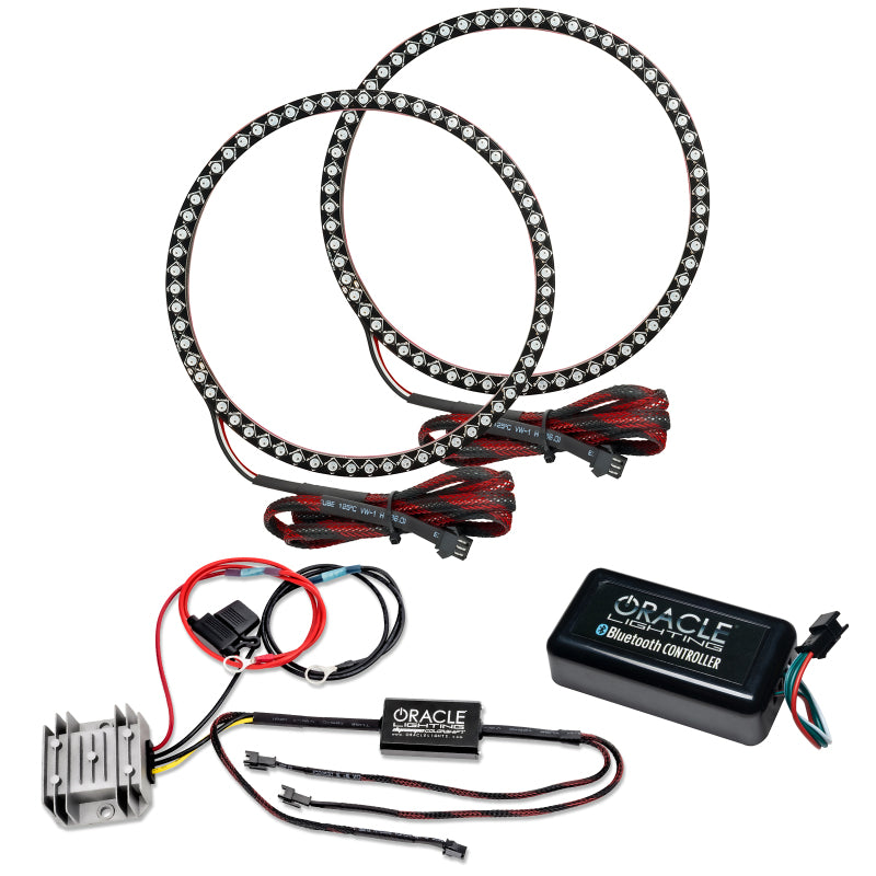 Oracle Toyota FJ Cruiser 07-14 Halo Kit - Dynamic ColorSHIFT SEE WARRANTY - 2519-332