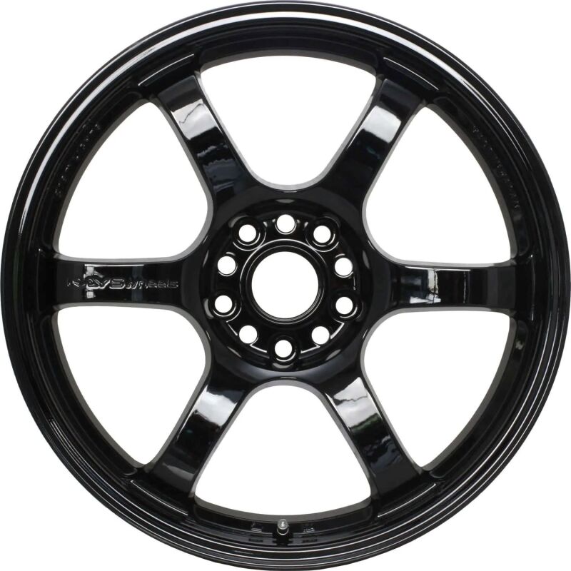 Gram Lights 57DR 18x9.5 +38 5-114.3 Glass Black Wheel - WGIX38EGBP