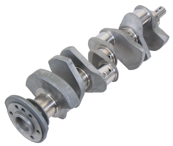 Eagle Chevrolet BB 4.000in Stroke Int Balance Center Counterweighted Forged 4340 Steel Crankshaft - 445440016135 - front view