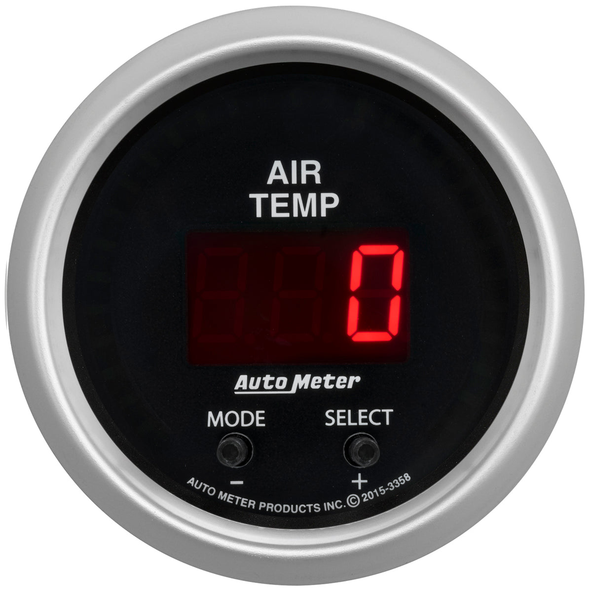 Autometer 2-1/16in 0-300 Degree F Digital Sport-Comp Gauge - 3358