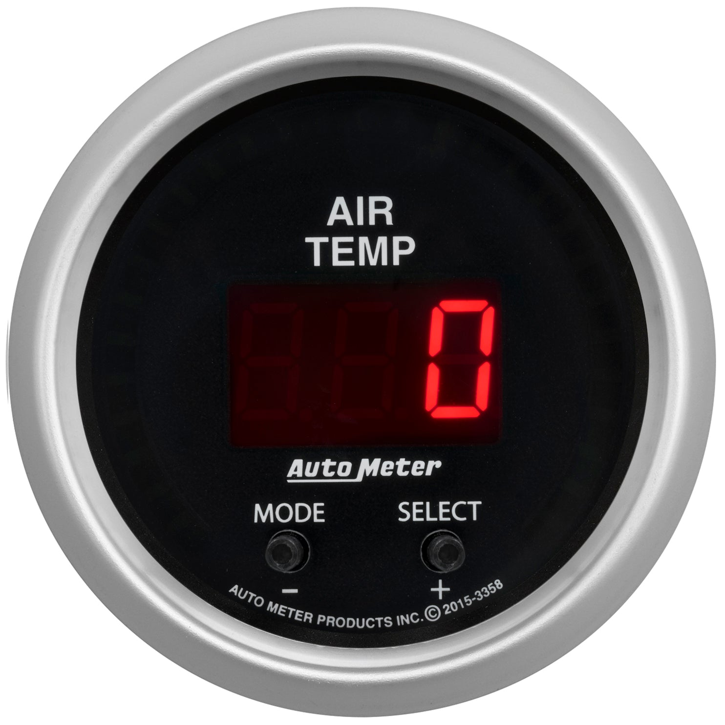 Autometer 2-1/16in 0-300 Degree F Digital Sport-Comp Gauge - 3358