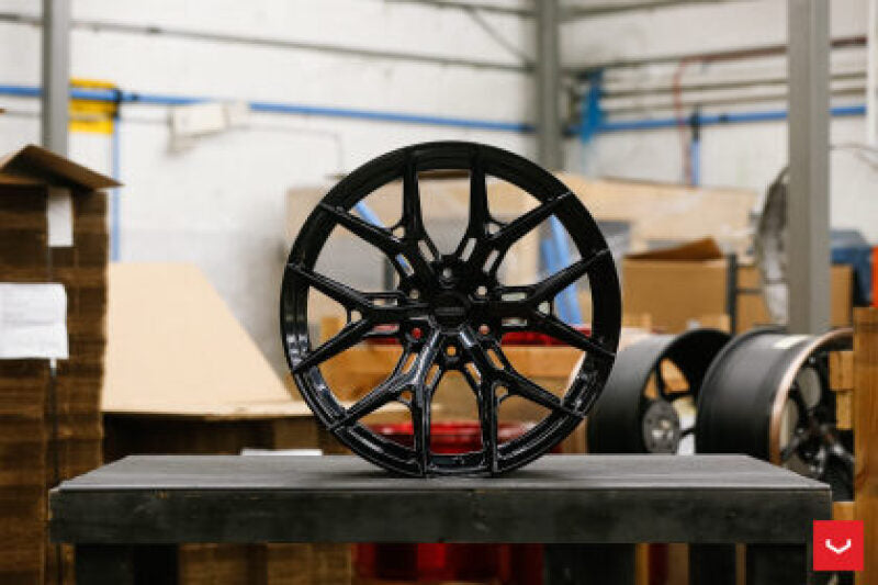 Vossen HF6-4 - 22X9.5 - 6X135 - ET0 - DEEP - 87.1 - GB - Gloss Black - HF64-2F003