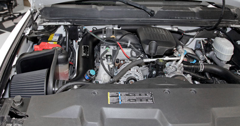 K&amp;N 07-10 GMC Sierra 2500/3500 6.6L V8 Blackhawk Performance Intake Kit - 71-3066