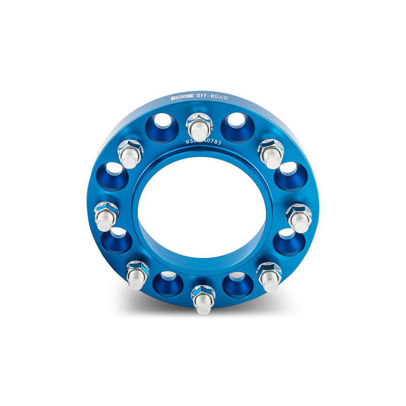 Borne Off-Road Wheel Spacers - 8X170 - 125 - 38.1mm - M14 - Blue - BNWS-002-381BL