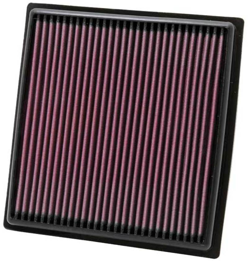 K&N 10-11 Lexus RX450H 3.5L-V6 Drop In Air Filter - 33-2455 for 2010-2017 Lexus RX - front view