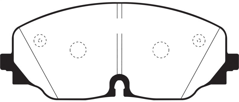 EBC 2017+ Volkswagen Atlas 2.0L Turbo Yellowstuff Front Brake Pads - DP43087R