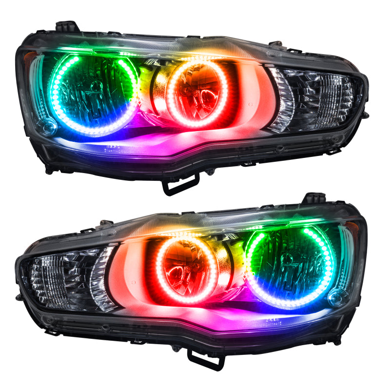 Oracle 08-17 Mitsubishi Lancer SMD HL - ColorSHIFT SEE WARRANTY - 7087-330
