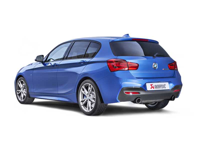 Akrapovic 16-17 BMW M140i (F F21) Evolution Line Cat Back (SS) w/ Carbon Tips (Req. Link Pipe) - MTP-BM/SS/3H