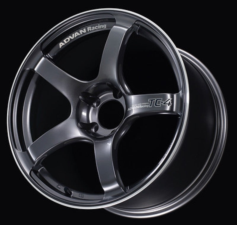 Advan TC4 16x7.0 +42 4-100 Racing Gunmetallic &amp; Ring Wheel - YAD6E42AGMR