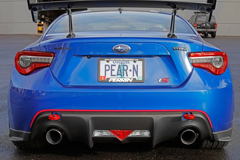 Perrin 13-24 BRZ / FRS / GR86 Tow Hook Kit (Rear) - Red - PSP-BDY-255RD