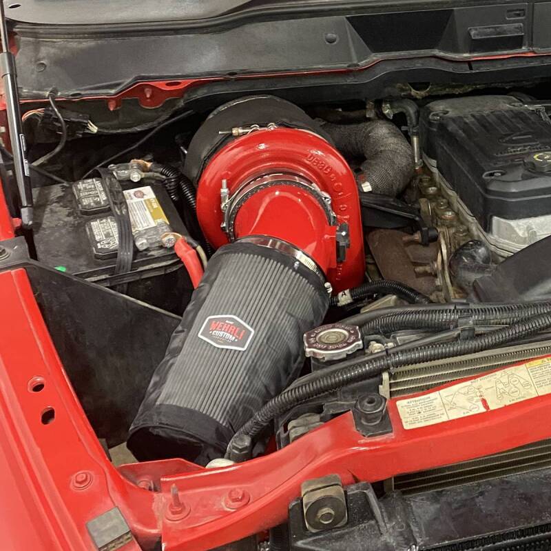 Wehrli 03-07 Cummins 5.9L Twin Turbo Kit S400/Stock - Semi-Gloss Black - WCF100567-SGB