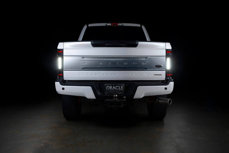 Oracle Lighting 17-22 Ford F-250/350 (Black Series) Flush Mount LED Tail Lights SEE WARRANTY - 5896-504-T