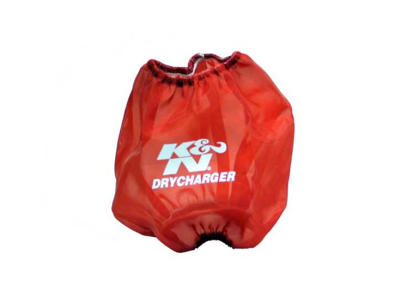K&amp;N Drycharger Round Tapered Red Air Filter Wrap - RF-1042DR