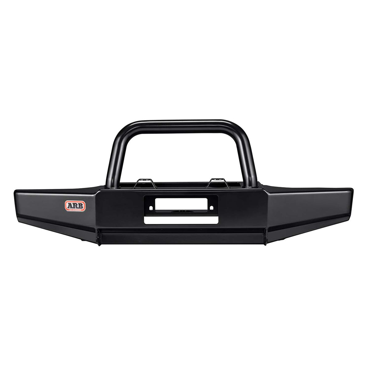 ARB 87-96 Jeep Wrangler YJ/ 97-06 Jeep Wrangler TJ Multi-fit Winch Bumper - 3450150 for 1987-2006 Jeep Wrangler - front view