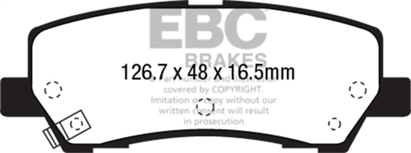 EBC Brakes Greenstuff 2000 Series Sport Pads - DP23041