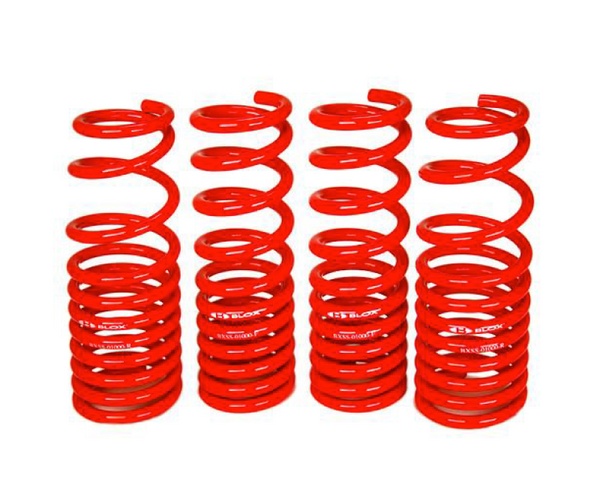 BLOX Racing Lowering Springs 16-22 Honda Civic Coupe/Sedan Base/Si (Excl. Type-R) - BXSS-01006 - front view