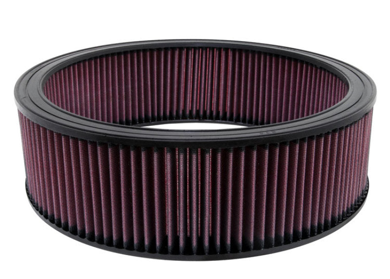 K&N Replacement Air Filter GM CARS & TRUCKS V8-260,350, 1978-80 - E-1690 for 1982-1991 GMC Jimmy - front view