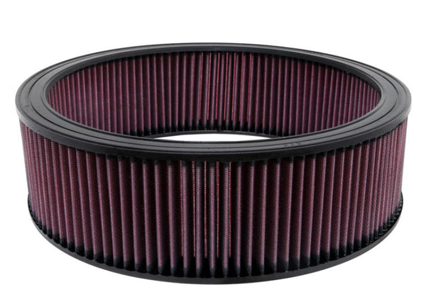 K&N Replacement Air Filter GM CARS & TRUCKS V8-260,350, 1978-80 - E-1690 for 1982-1991 GMC Jimmy - front view